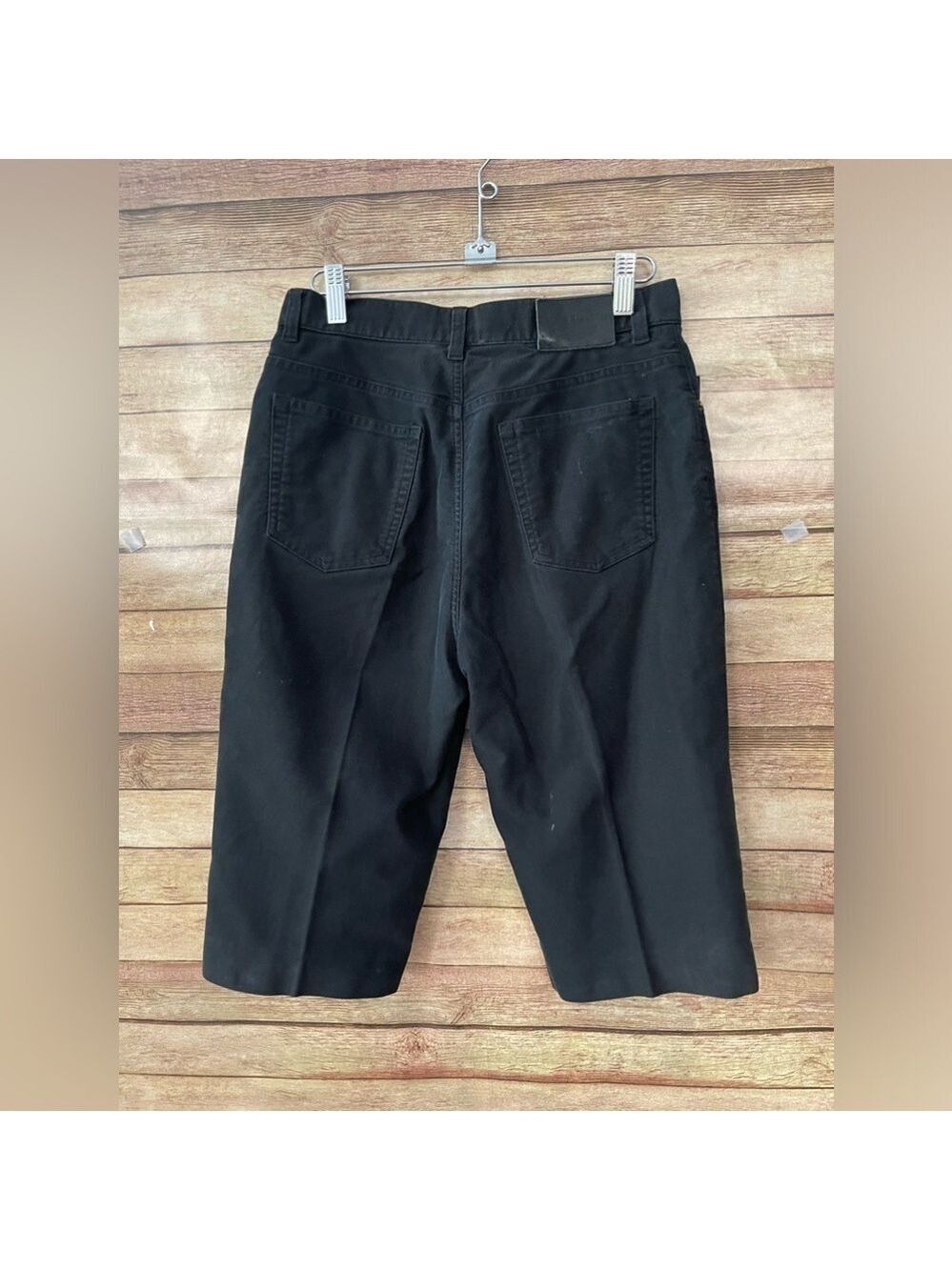 Lauren Jeans Co. Ralph Lauren Black Capris Petite Size: 8P